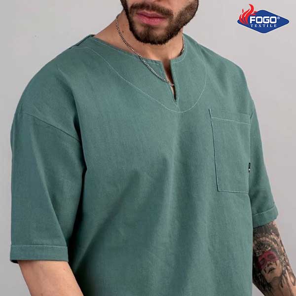 Cuban collar shirts