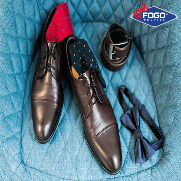 Men's socks suitable for formal shoes